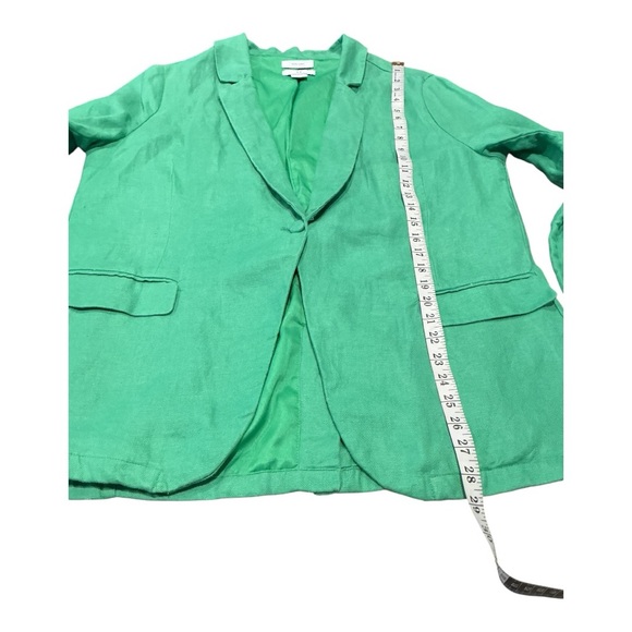 Halston Heritage Vibrant Green Blazer - Picture 6 of 7